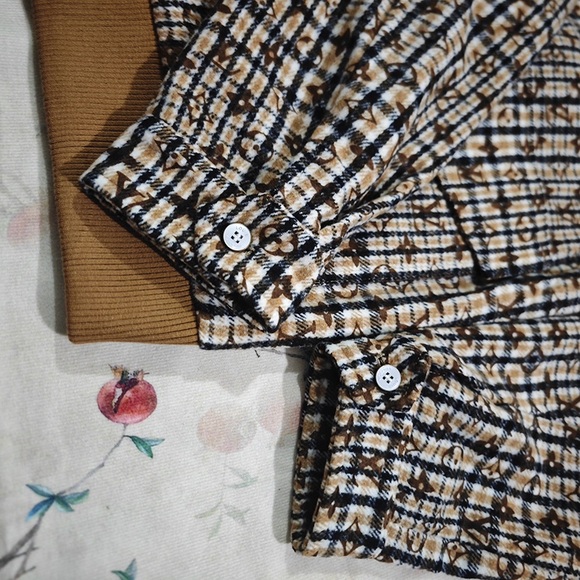 Louis Vuitton Monogram Embroidered Check Jacket - Picture 8 of 10